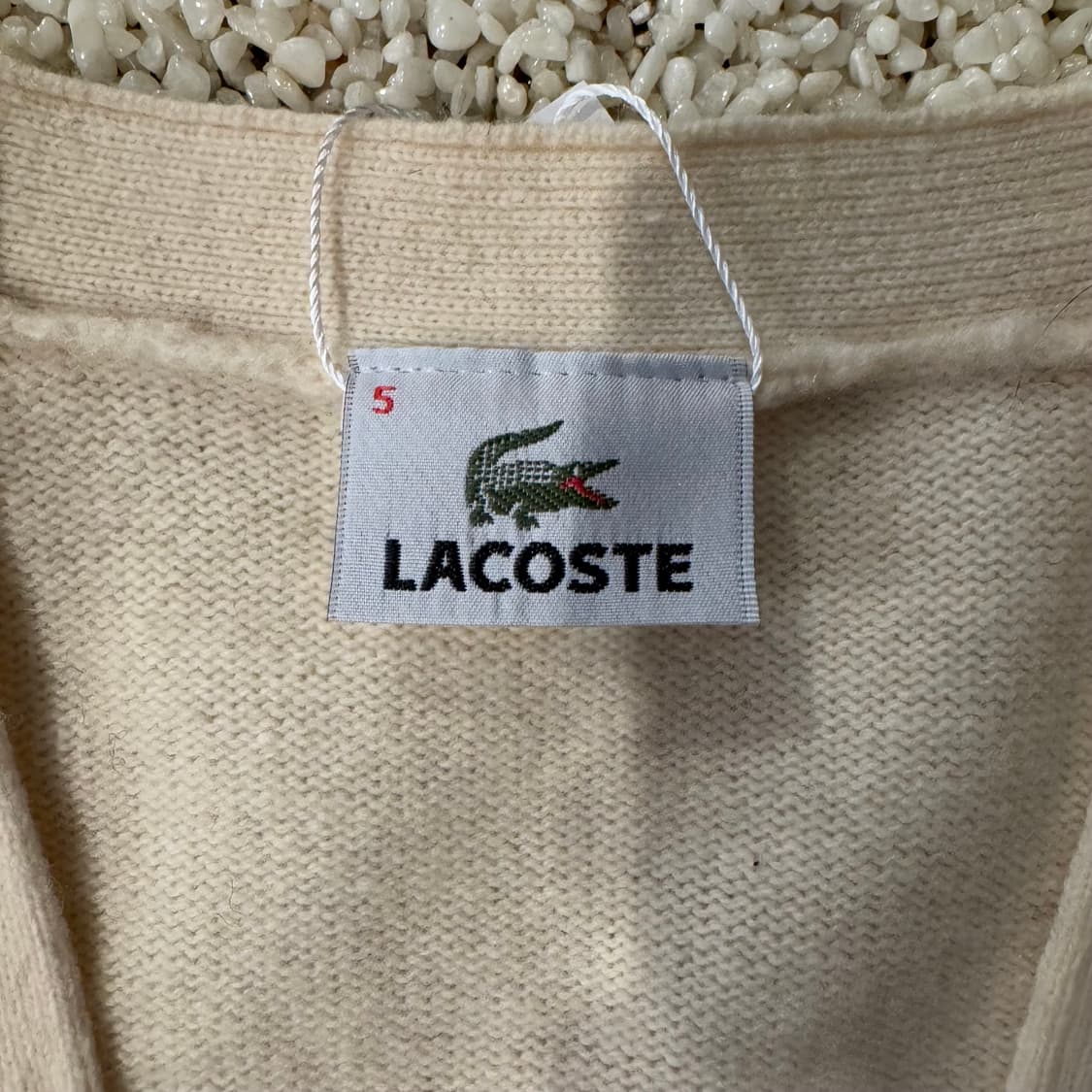 라코스테 긴팔 가디건 ⭐️286 상품이미지3