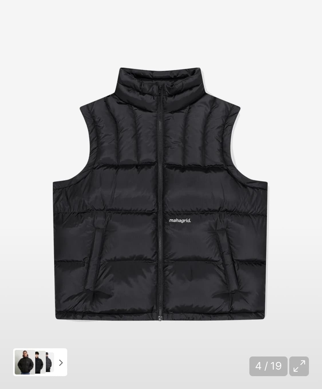 마하그리드 패딩 상품이미지3