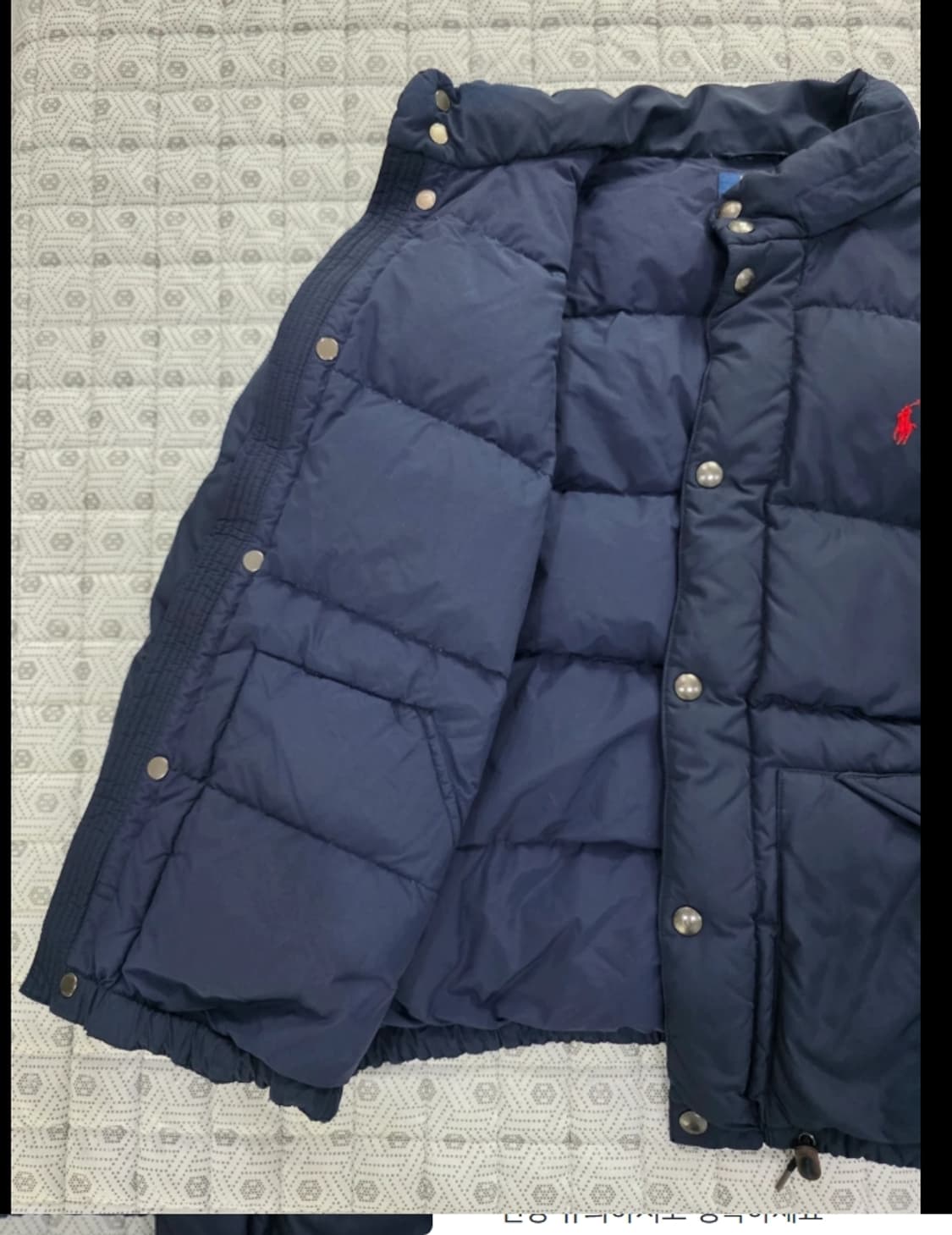 폴로 랄프로렌 네이비 푸퍼 패딩 95 상품이미지3