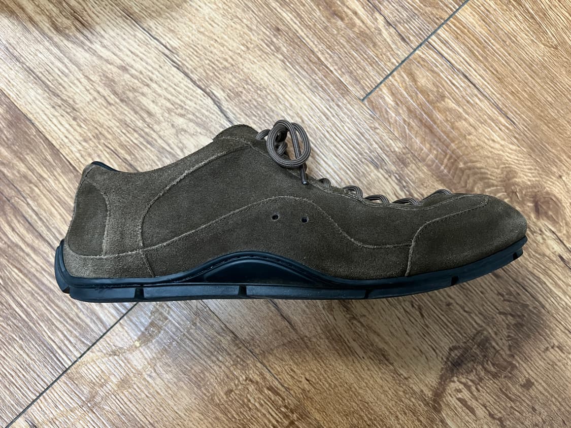 로맨틱무브 보울러 스니커즈 R25M200 리얼브라운 스웨이드 (280) 상품이미지4