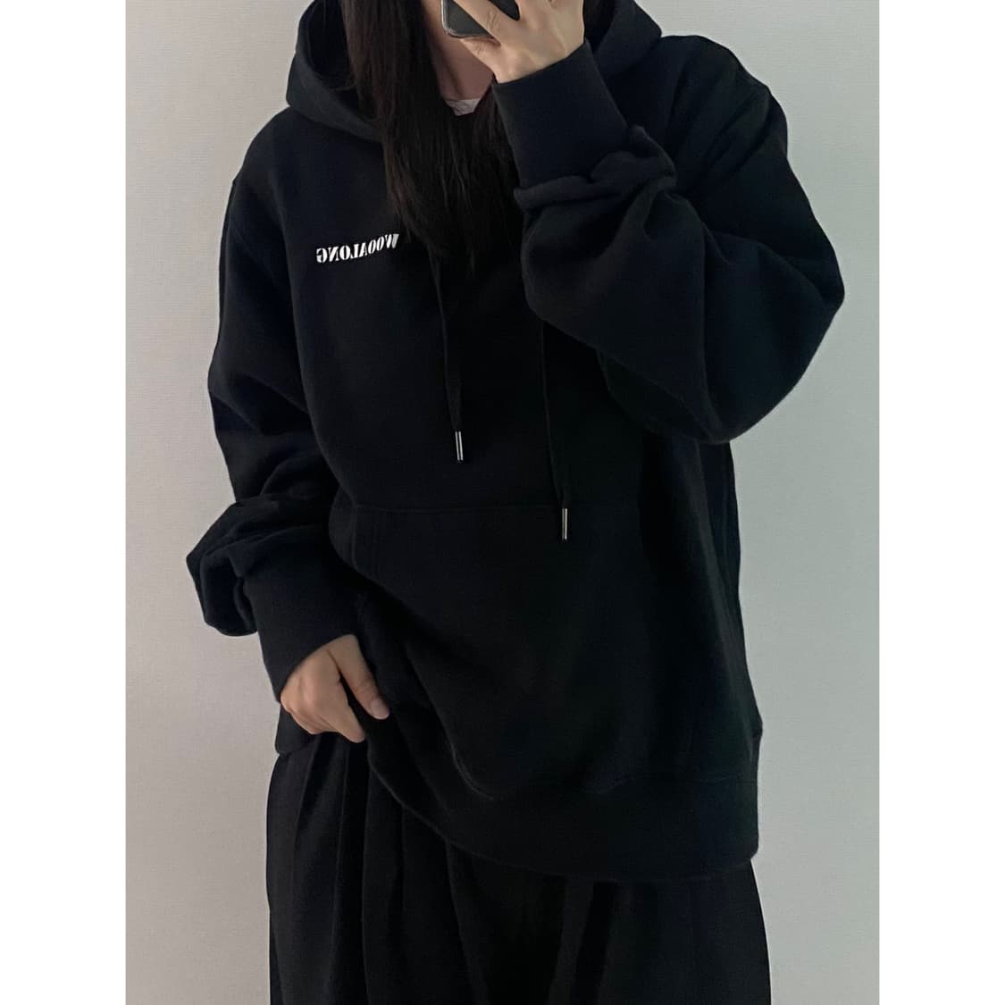 우알롱 후드티 상품이미지1