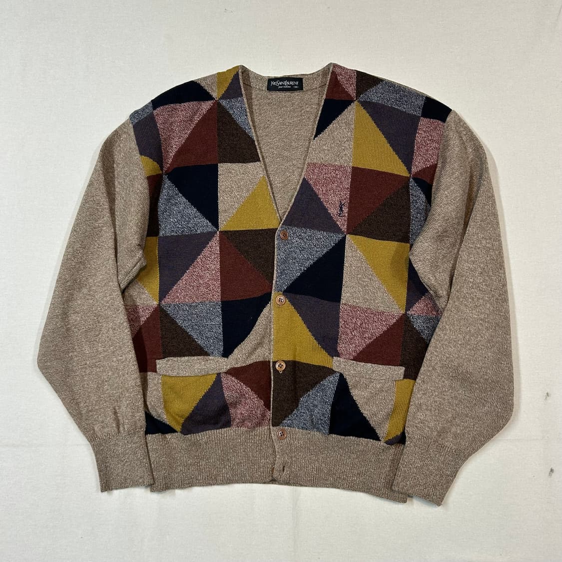 L) YSL 입생로랑 울 가디건 자켓 상품이미지1