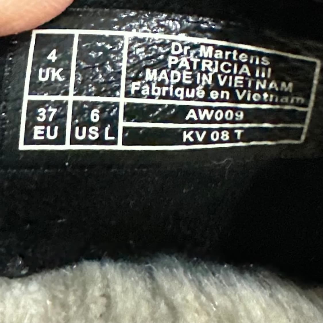 UK4) 닥터마틴 로퍼 여성 여자 신발 페트리샤 블랙 상품이미지9