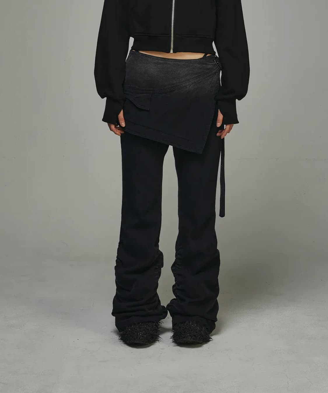 BLR 비엘알 스커트 셔링 팬츠 상품이미지1