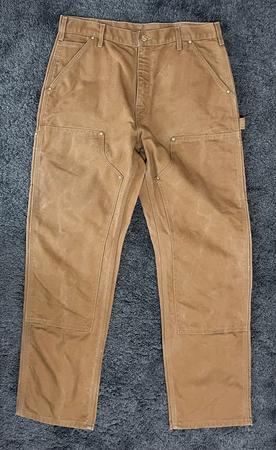 빈티지 칼하트 더블니 팬츠 34 x 32 (BR) 상품이미지1