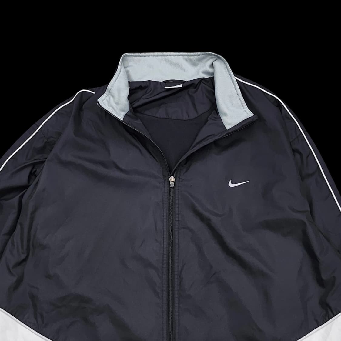 나이키 올드스쿨 블랙 오버핏 스우시 바람막이 상품이미지4
