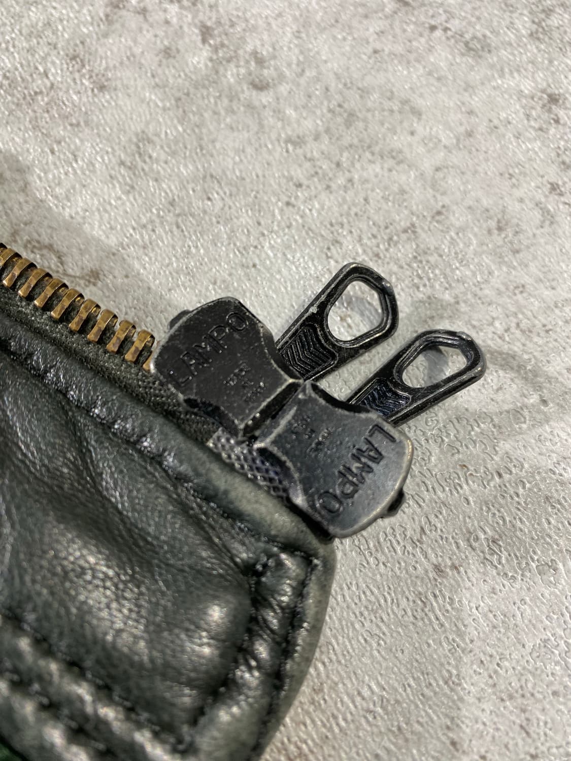 [S] Dritte 드리떼 고트스킨 투웨이 람포집업 레더자켓 상품이미지6