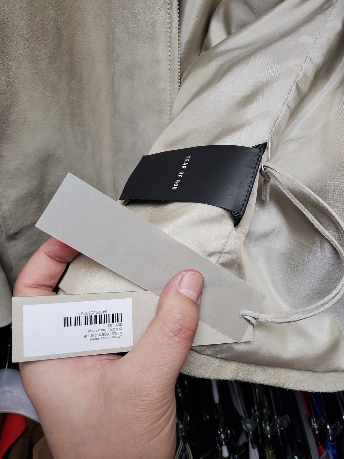 피어오브갓 이터널 스웨이드 자켓 상품이미지8