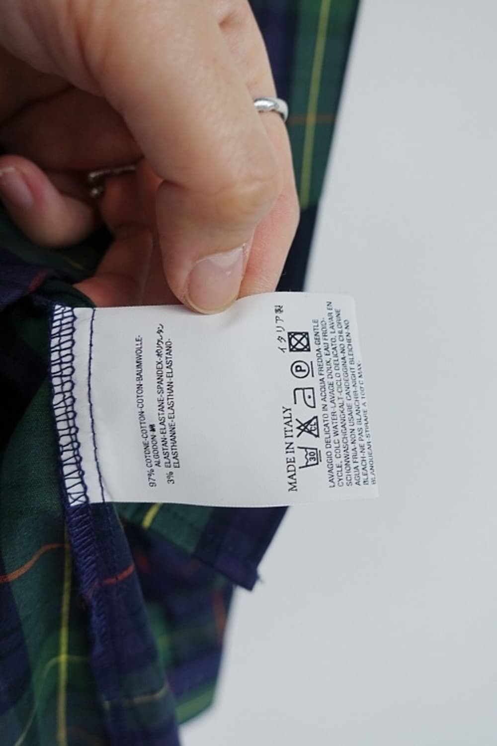 비비안웨스트우드 체크 셔츠 상품이미지9