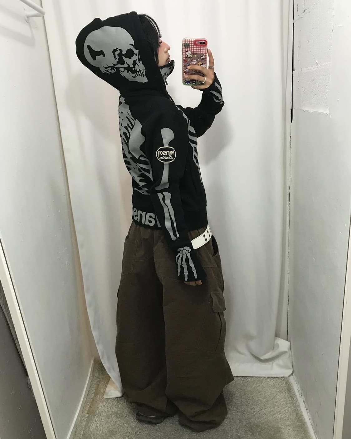 Vanson Bone Hood Zip-Up 상품이미지4