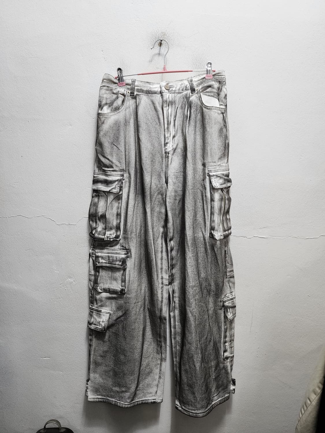 낫포너드 더티워싱 멀티 카고바지 상품이미지1