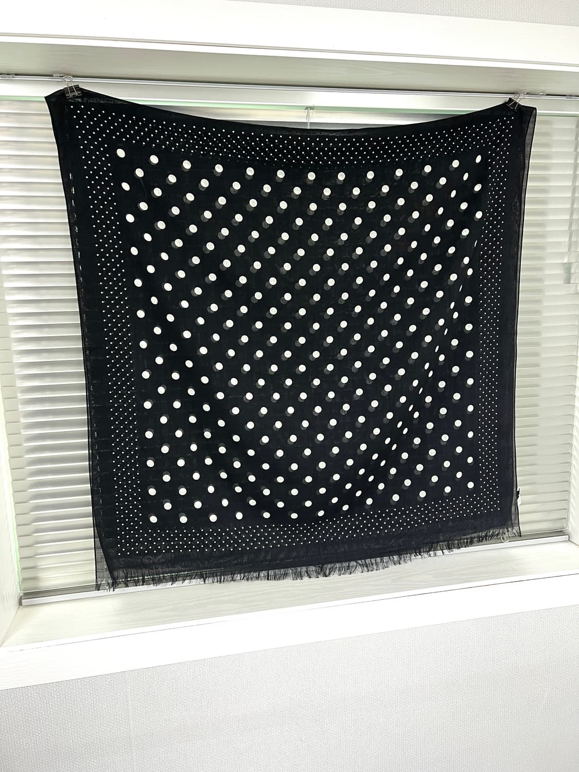COMMEdesGARCONS tricot-DOT WOOL SCARF 상품이미지4