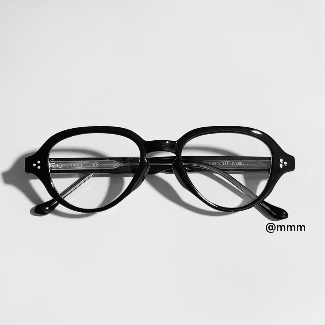 (Unisex)빈티지 세미 보잉 안경 상품이미지2