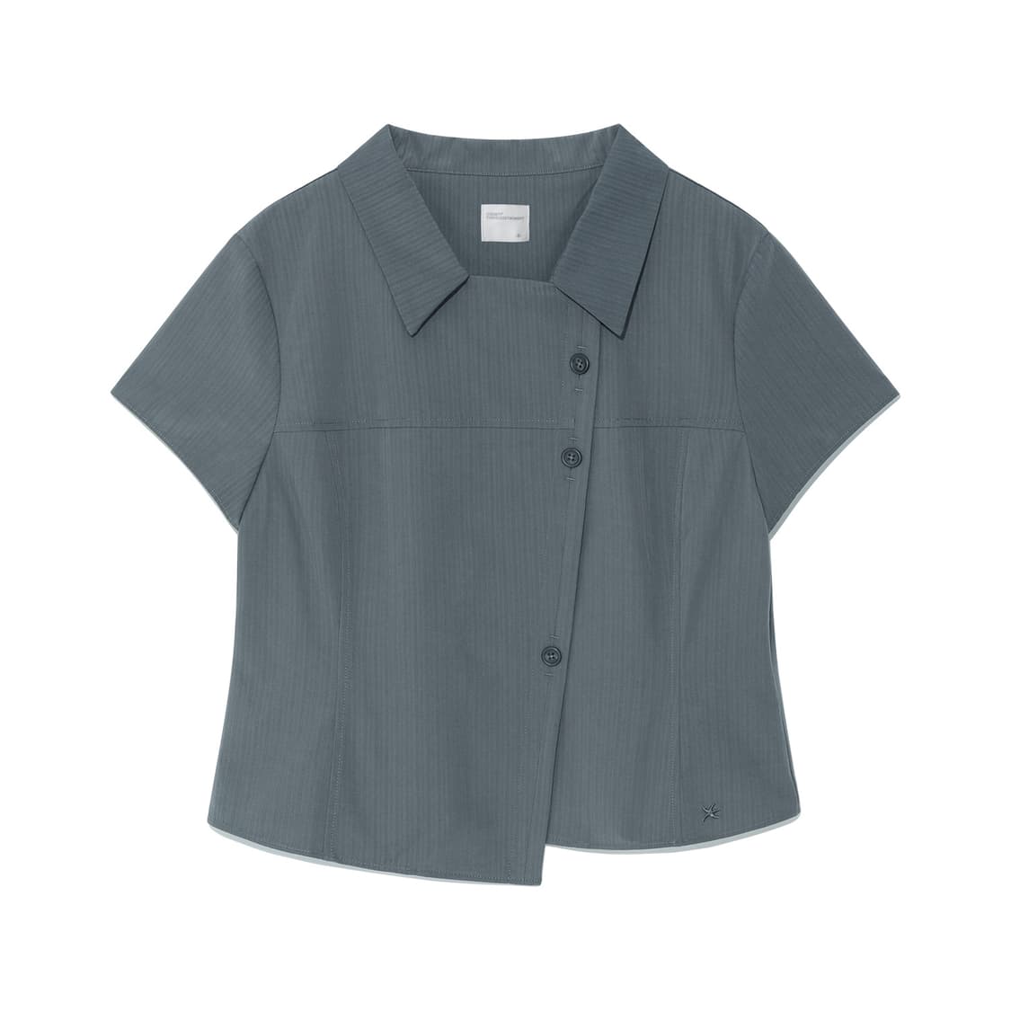 더콜디스트모먼트 3-button stripe half shirt 상품이미지1