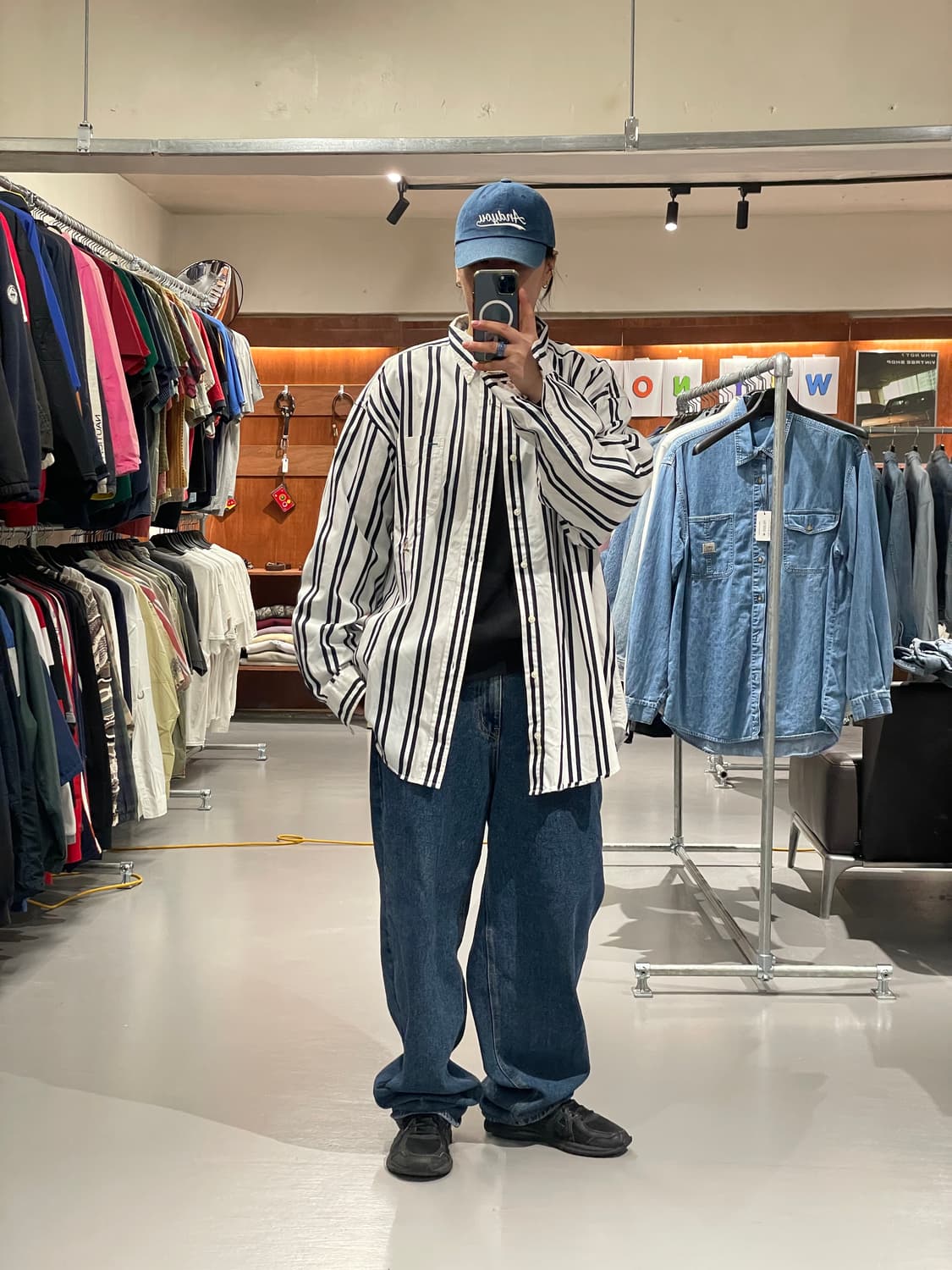 타미힐피거 스트라이프 셔츠    상품이미지3