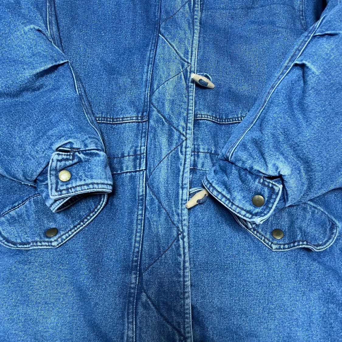 빈티지 데님코트 XL 상품이미지6