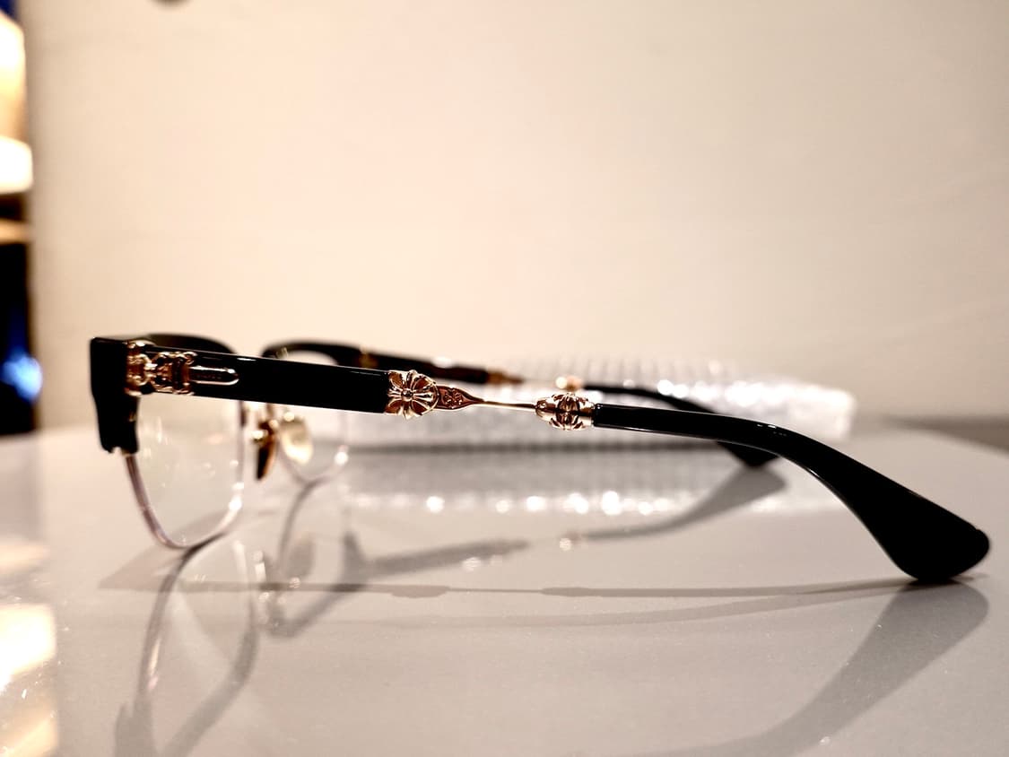 크롬하츠 에바질리스트 블랙/골드 안경 상품이미지5