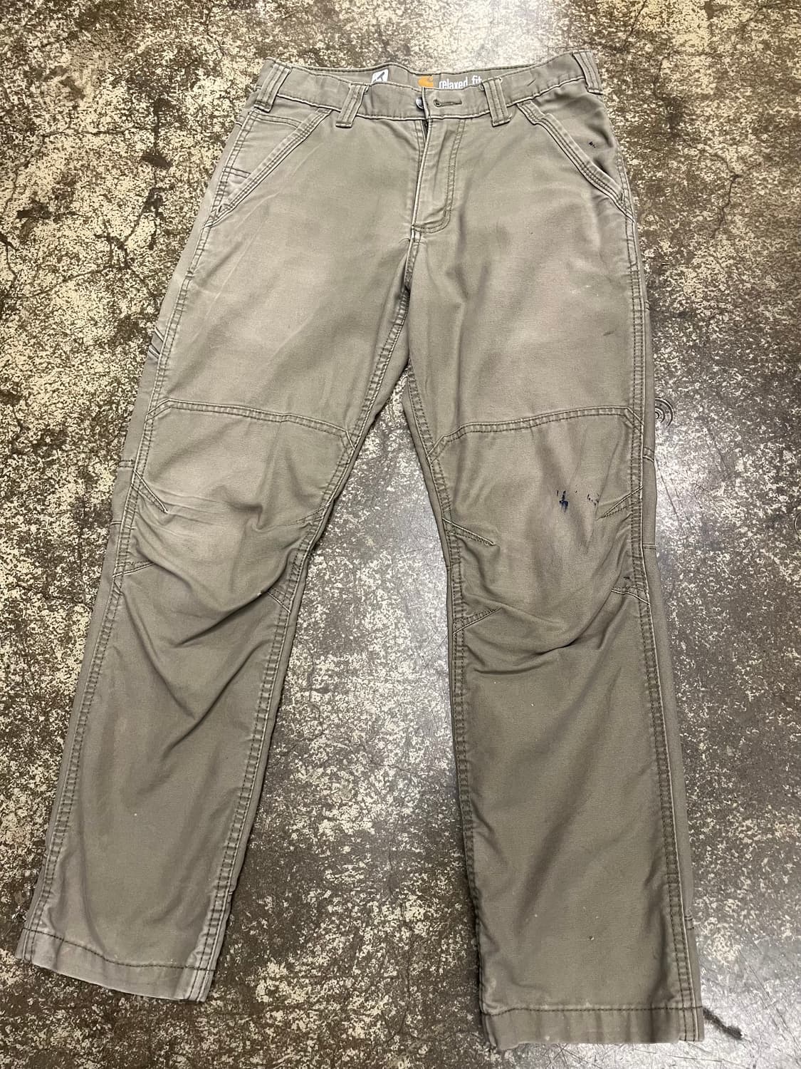 칼하트 카펜터 싱글니 팬츠 상품이미지3