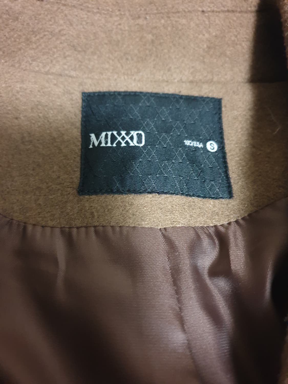 미쏘 모직 롱코트 브라운 (S) 상품이미지2