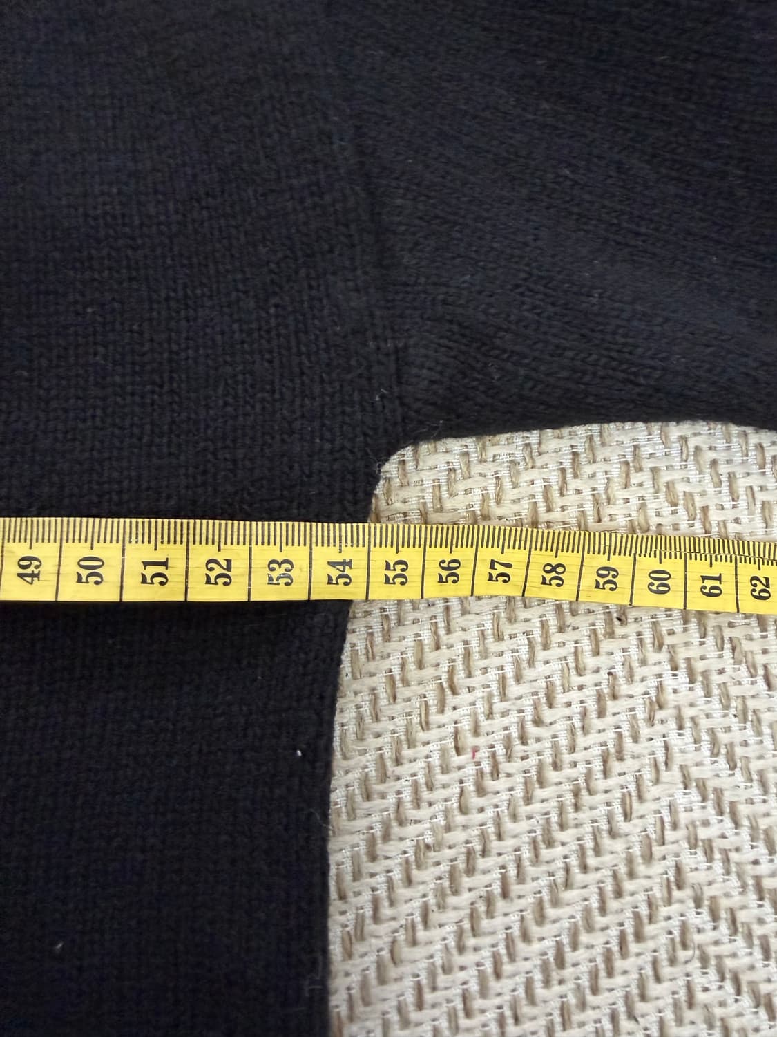 정품) 럭키슈에뜨 블랙 니트 스웨터 F 상품이미지8