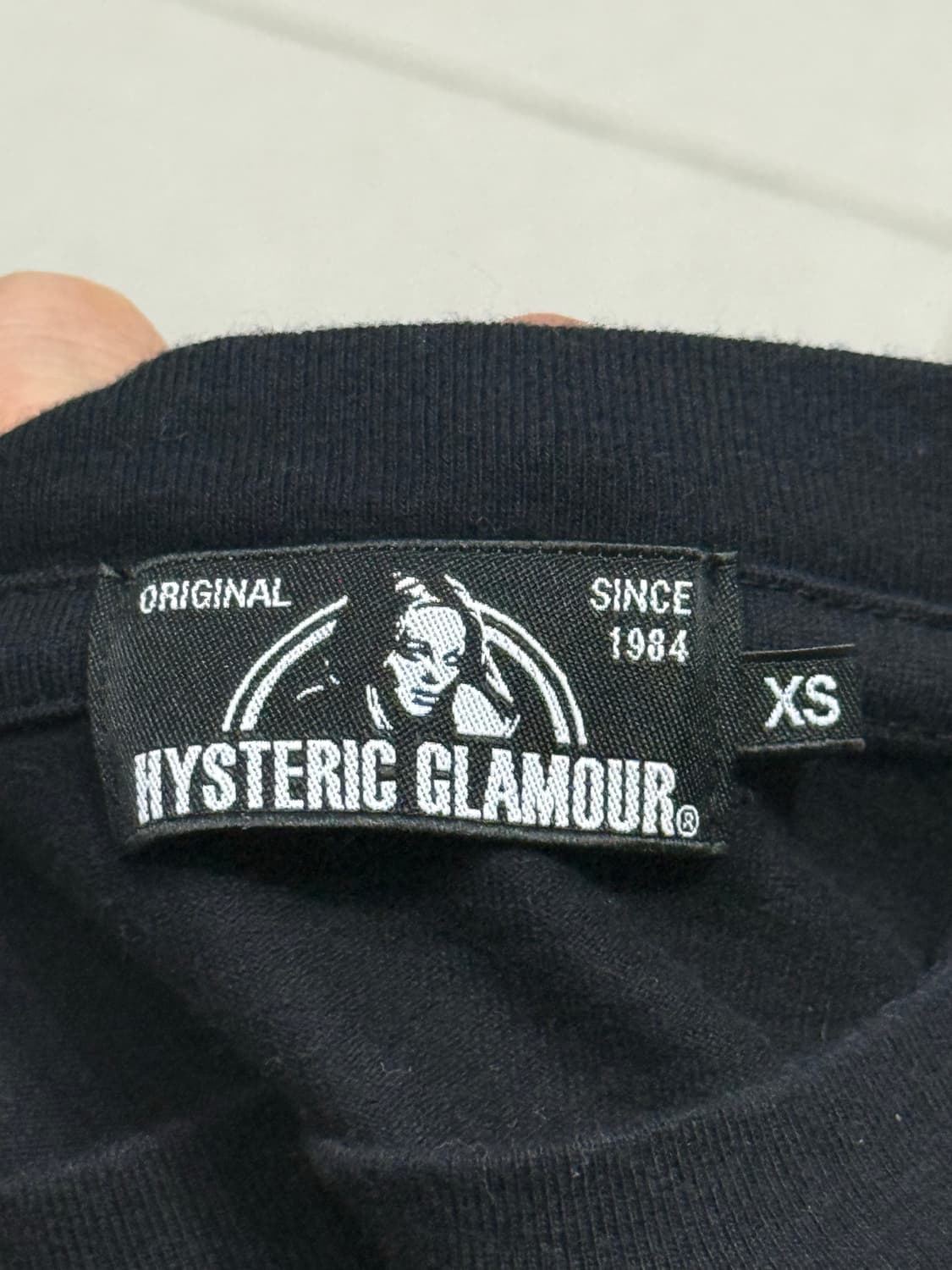 히스테릭 글래머 바이크 히스걸 롱슬리브 티셔츠 상품이미지3