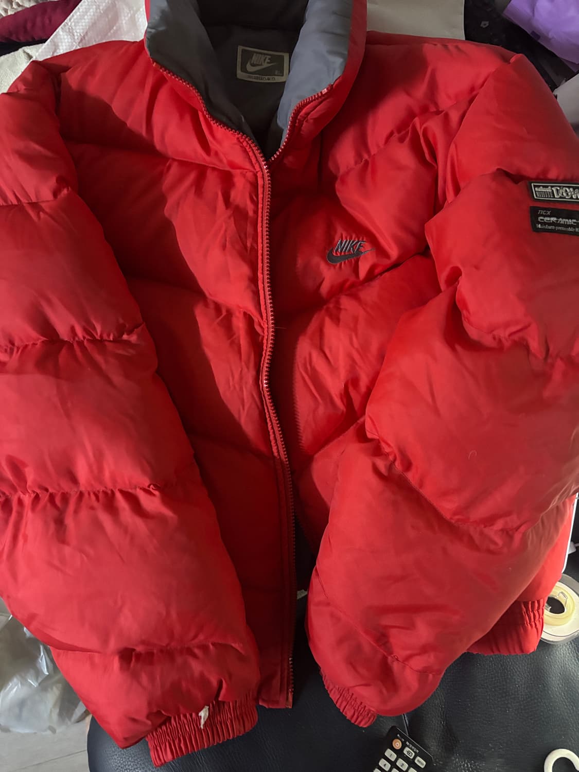 90s 빈티지 삼나스포츠 나이키 패딩 xl 상품이미지1