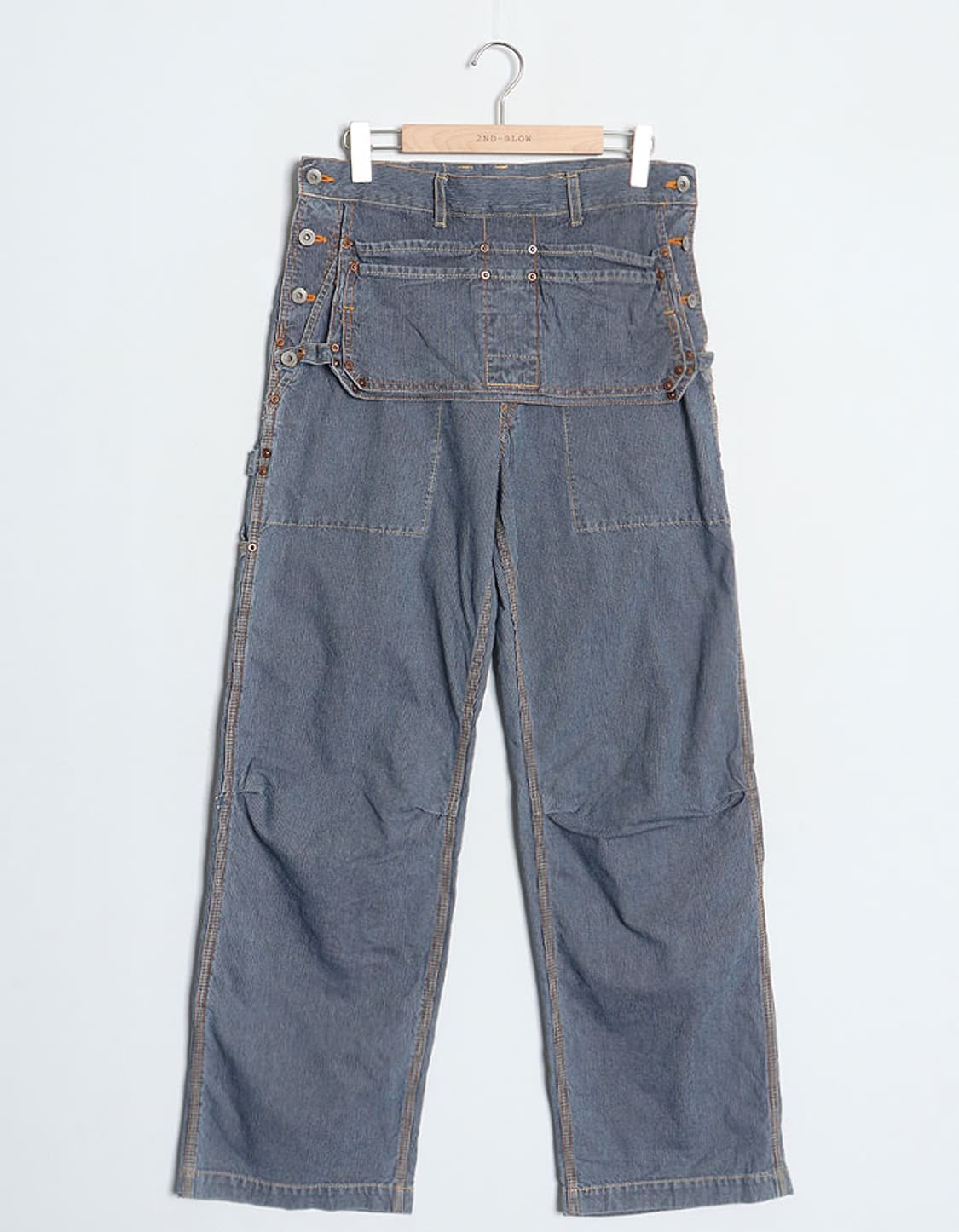 CRACK-JACK Apron Denim Work Pant (31) 상품이미지1