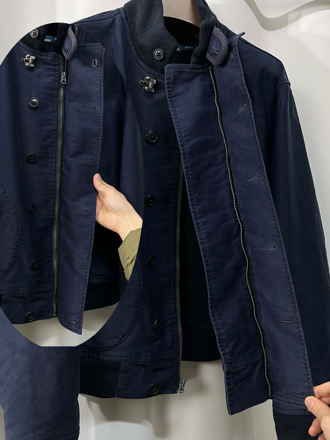 폴로 랄프로렌 USN Naval N-1 미해군 덱자켓 상품이미지9