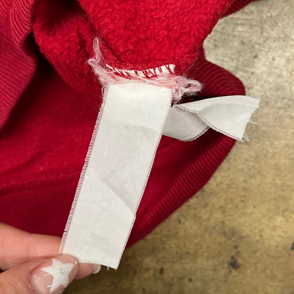 [정품/M] GAP 갭 레드 로고 후드티 b19 상품이미지6