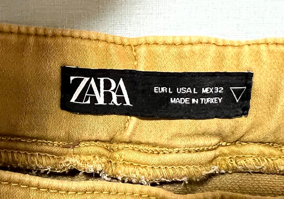 ZARA 자라 남자 밴딩 반바지 카고 캐주얼 쭈리 편안한 L 32 상품이미지4