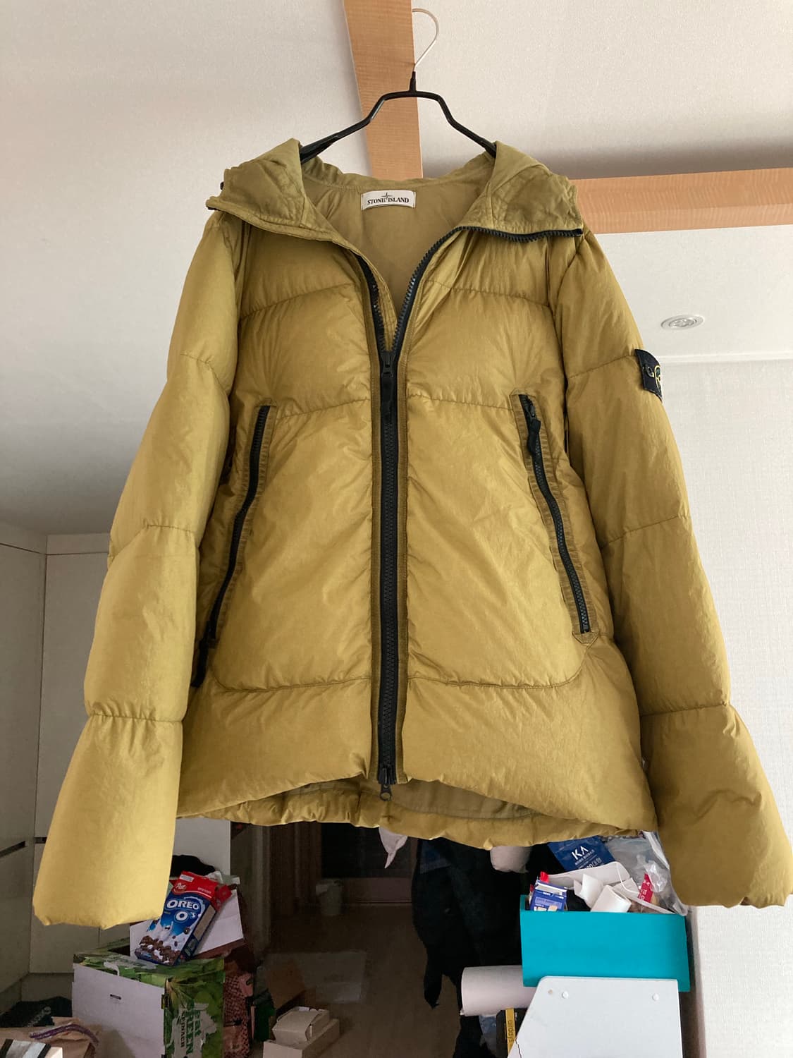 스톤아일랜드 크링클랩스 패딩 L 상품이미지7