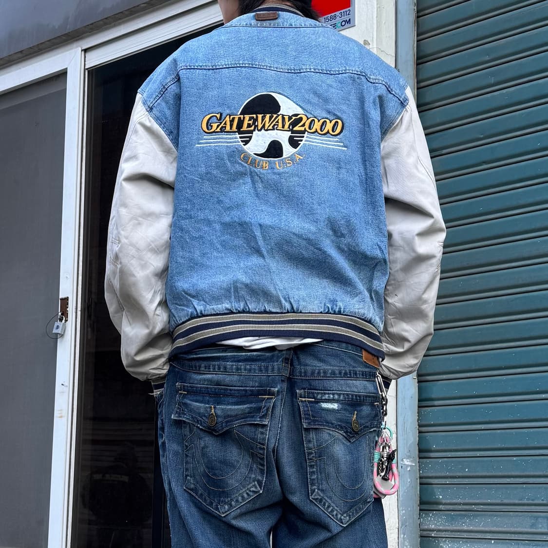 Dickies 데님 바시티자켓 상품이미지4