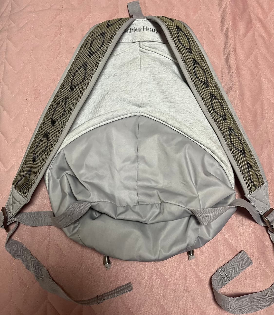 미스치프 더플백 그레이 백팩 (중고) 상품이미지3