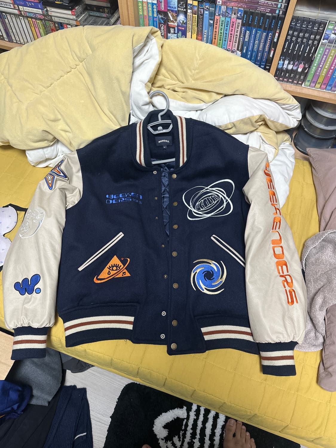 위캔더스 바시티 자켓 M 상품이미지1