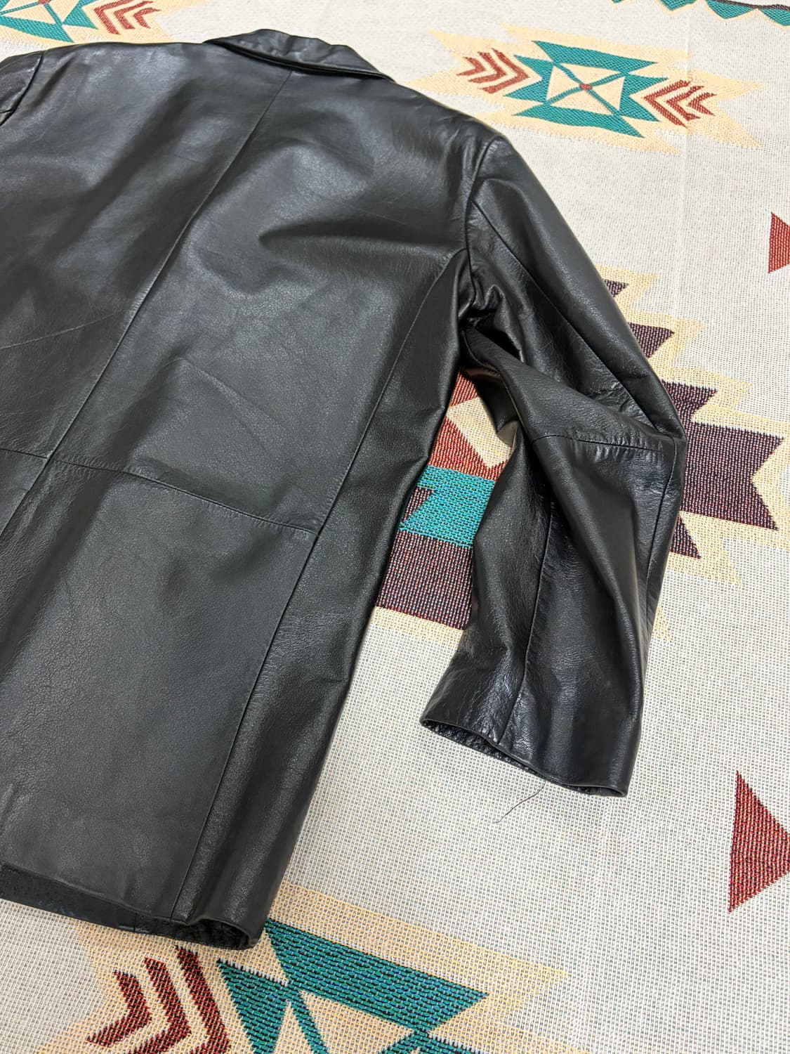 SORDOPA cow leather car coat / 레더 카코트 상품이미지5