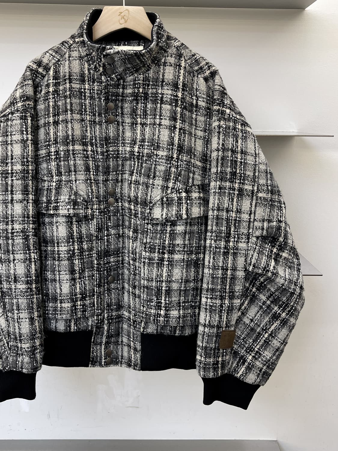 Saotome & Camp 트위드 울 봄버 자켓 상품이미지3