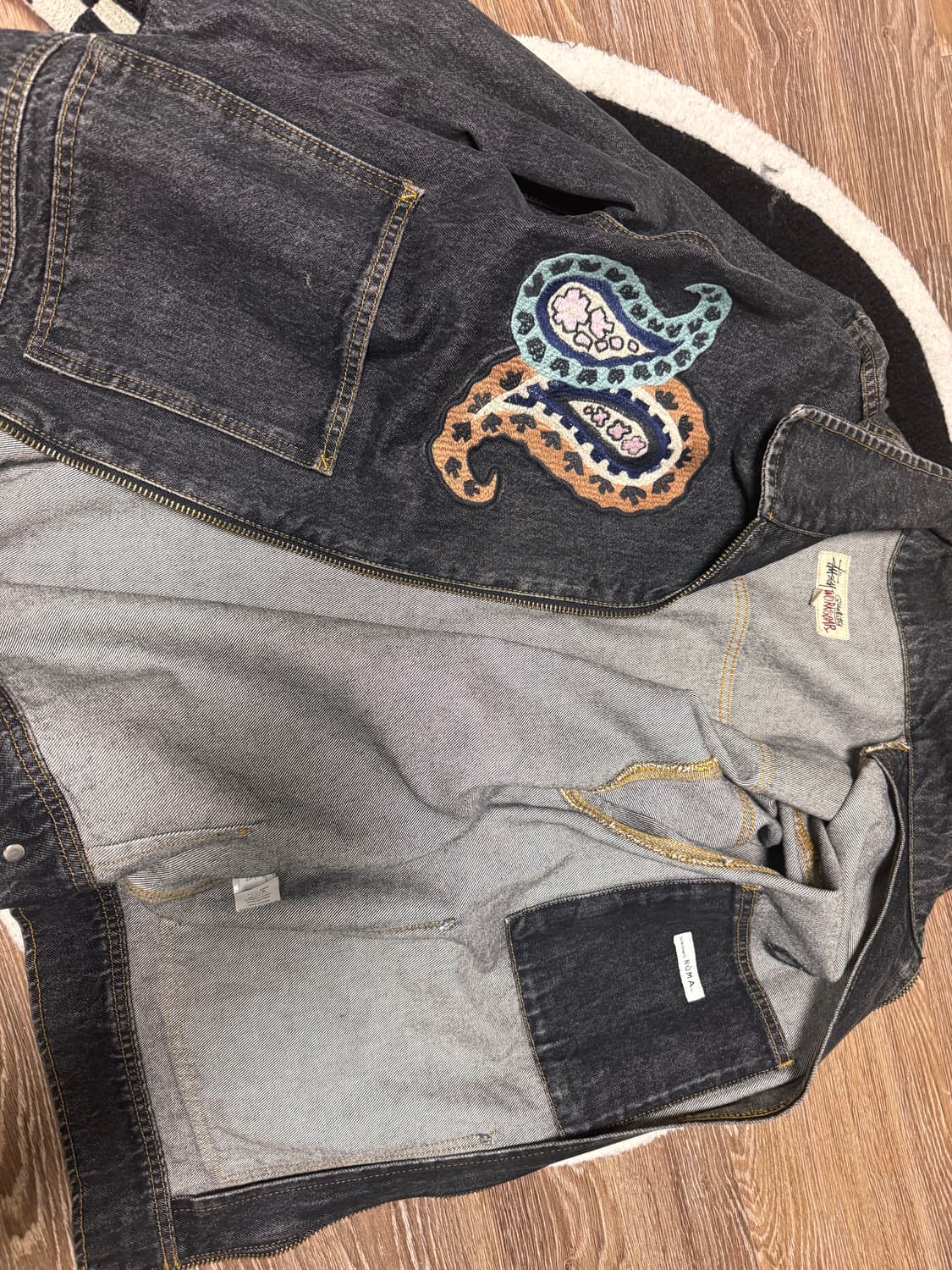 Stussy x Noma t.d. Denim Zip Work Jacket 상품이미지1