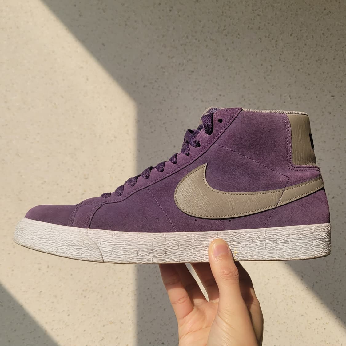 나이키 sb 블레이저 미드 퍼플 275 (270) 상품이미지2