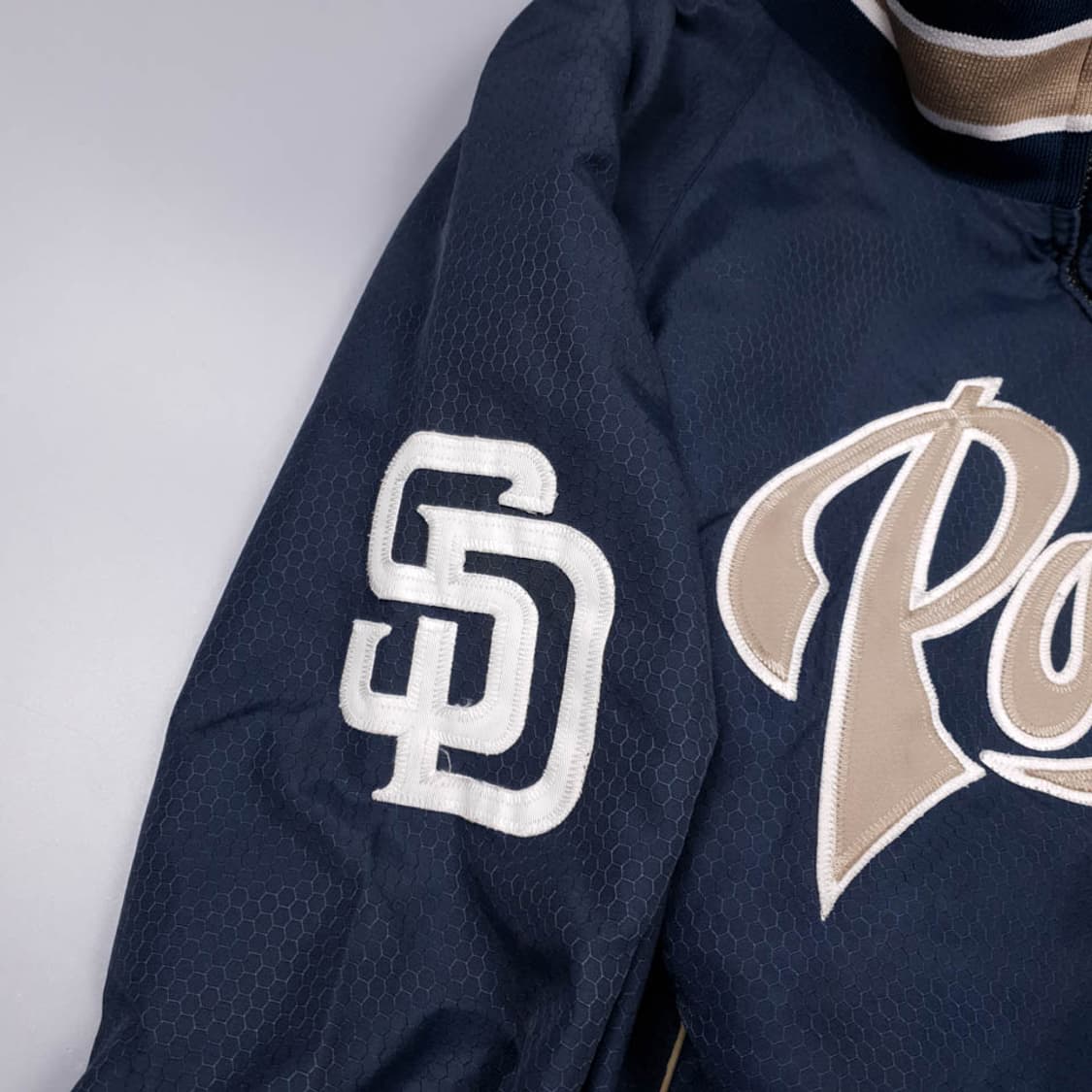 마제스틱 네이비 샌디에이고 파드리스 스타디움 자켓 SI 상품이미지4
