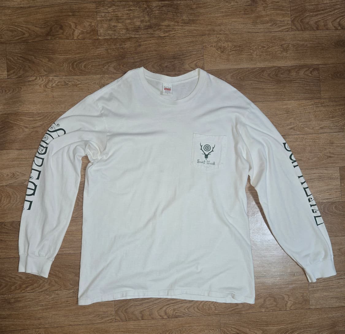 Supreme X South2 West8 롱슬리브 상품이미지1
