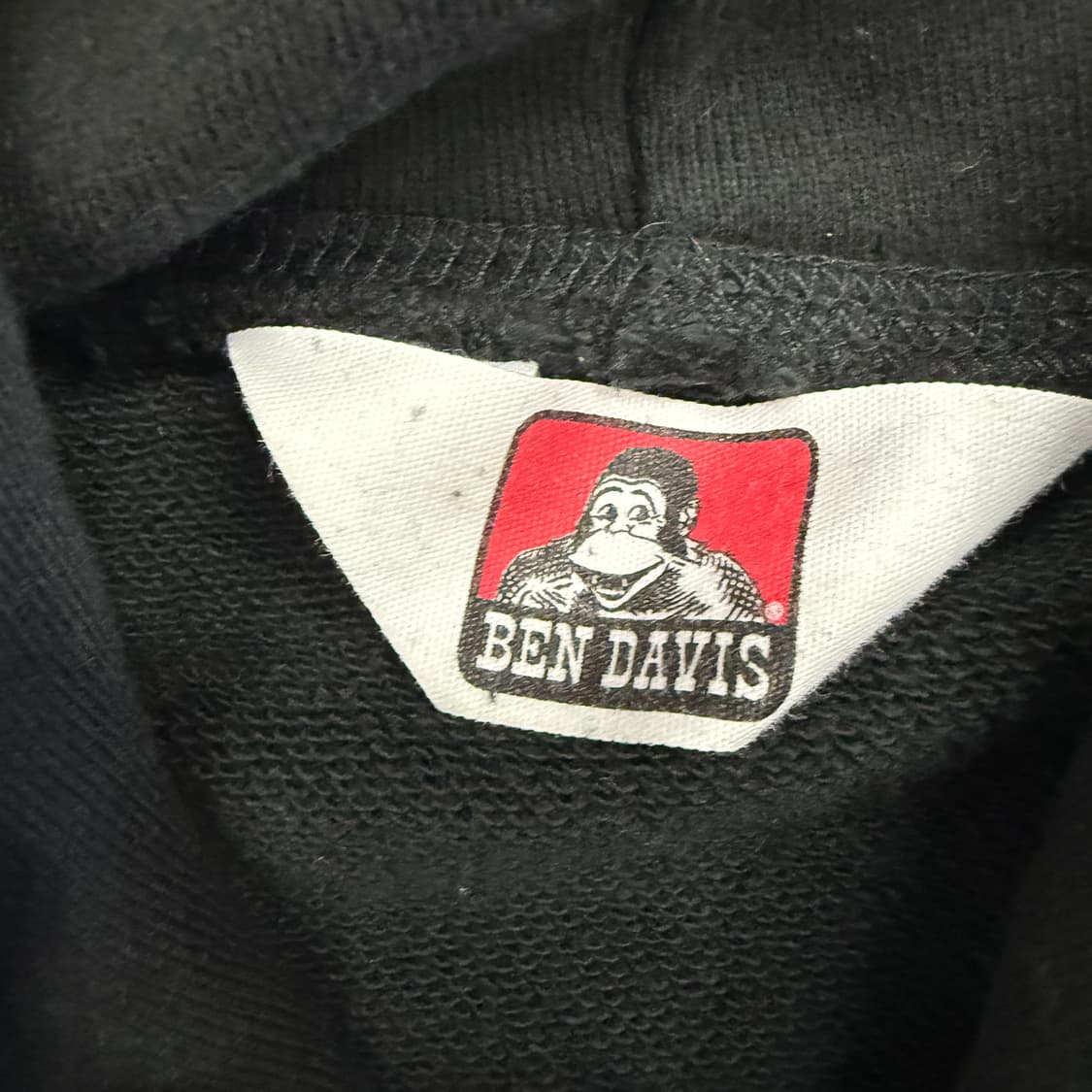 (L)JPN 벤데이비스 Bendavis 빅로고 후드티셔츠(블랙) 상품이미지3