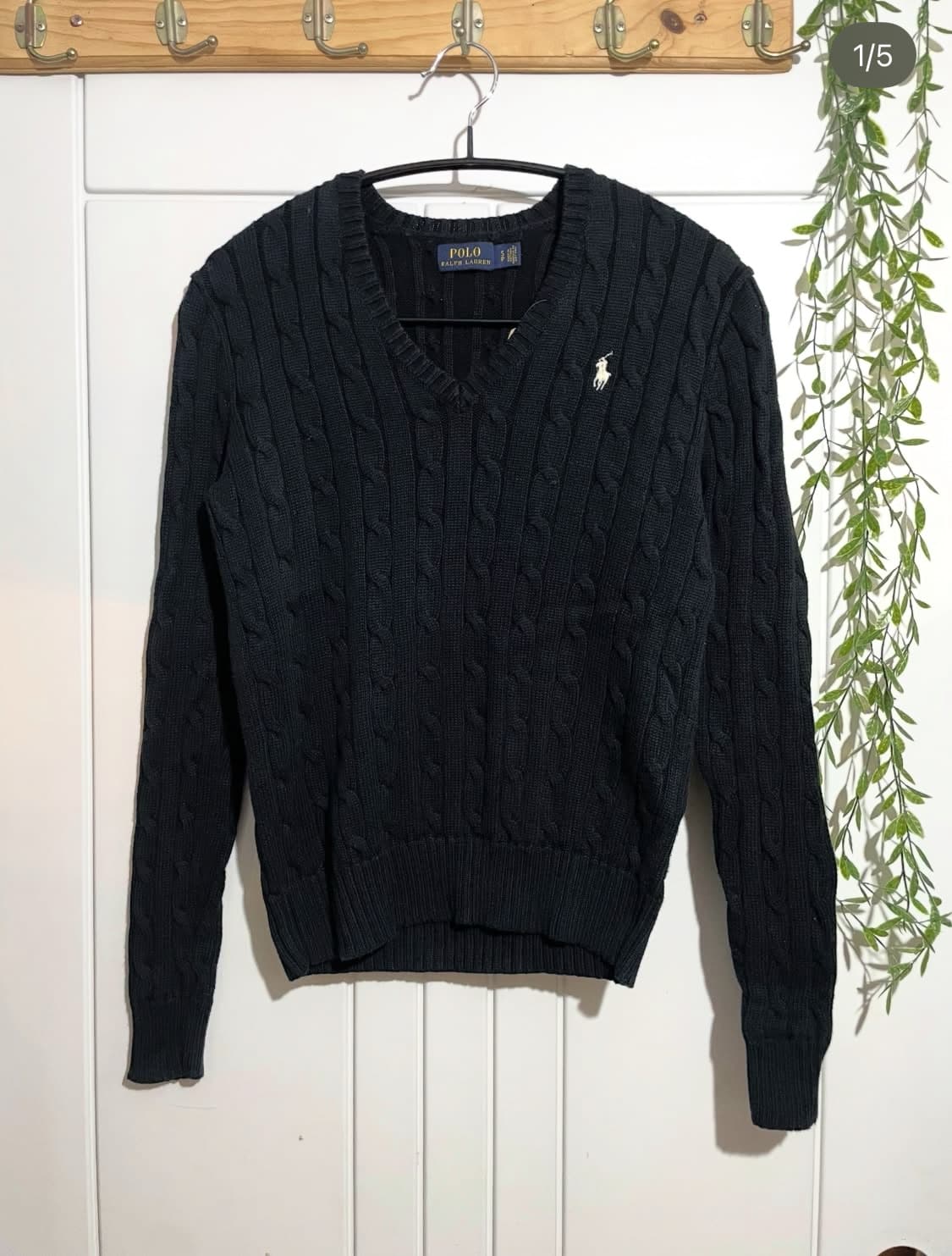 폴로랄프로렌 슬림핏 케이블 니트 상품이미지1