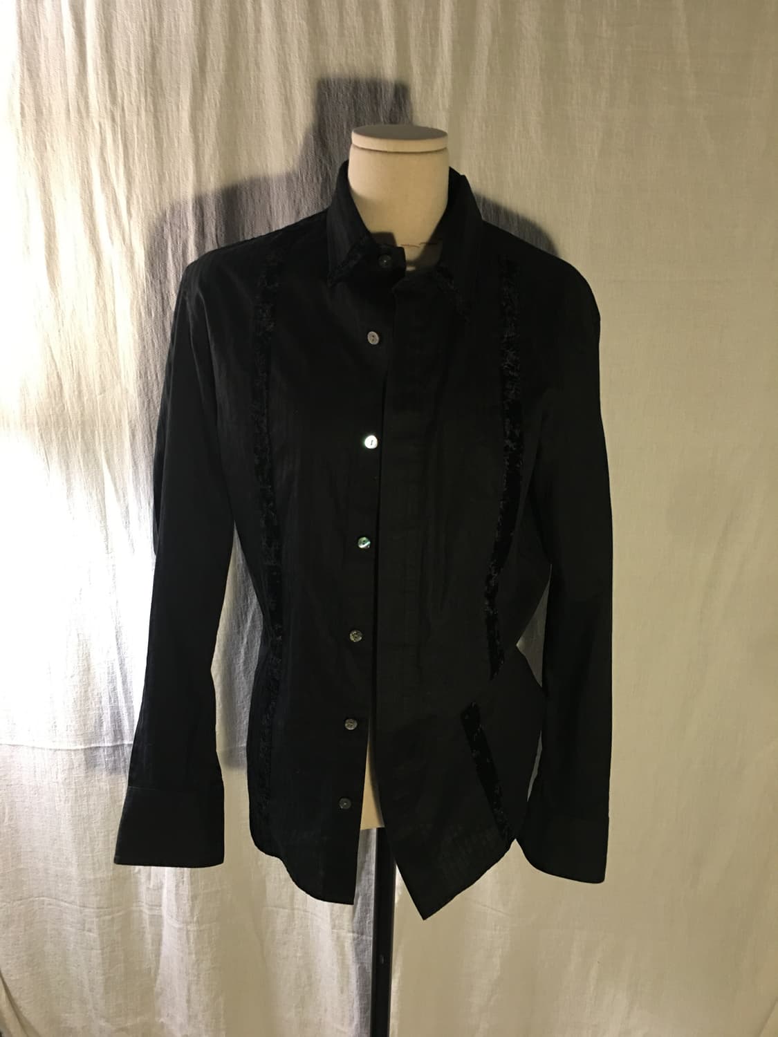 Katharine Hamnett London Black Shirt 상품이미지1