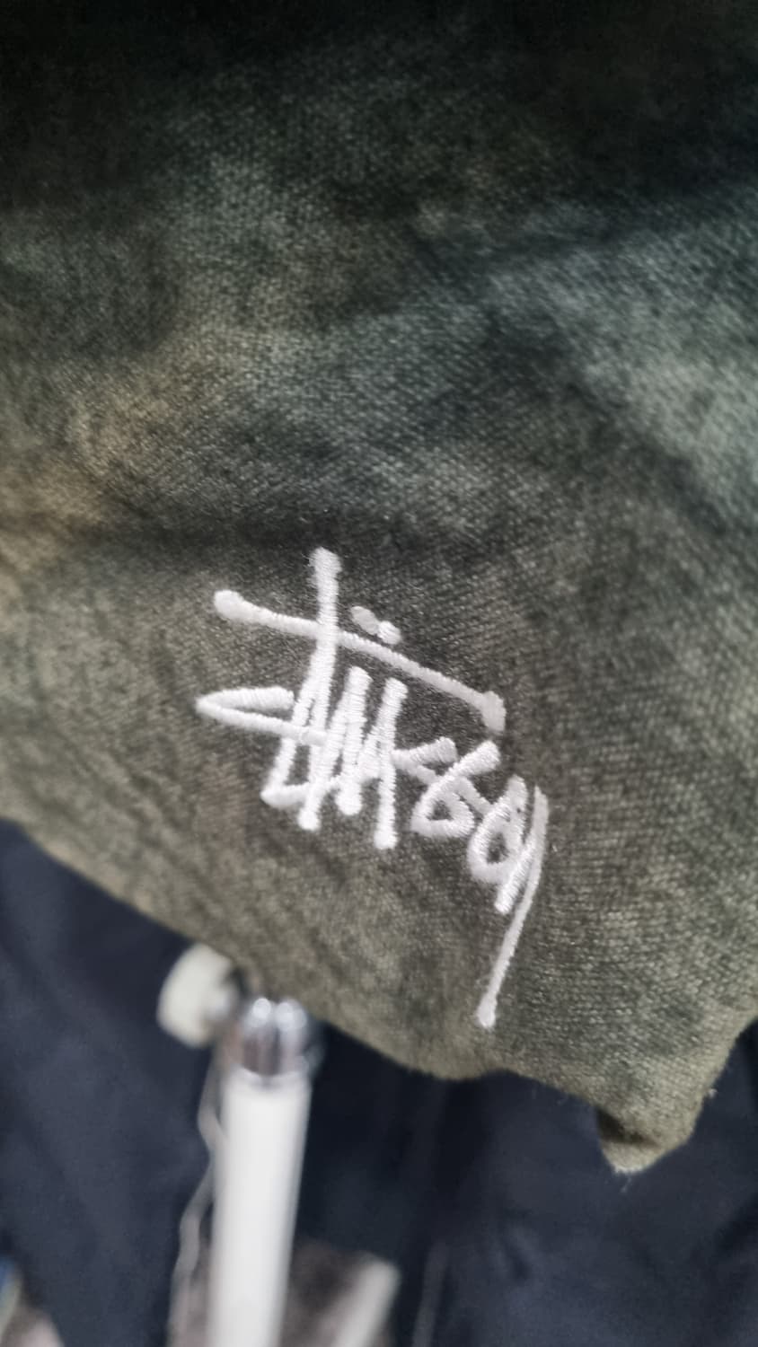 스투시 캔버스 백팩 워시드 블랙 정품(가로32 세로44) 상품이미지2