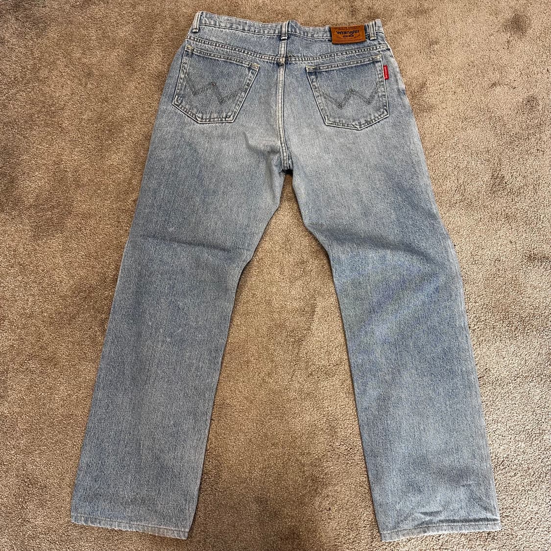 랭글러 프리미엄 레드텝 연청 데님 팬츠(32) 상품이미지7