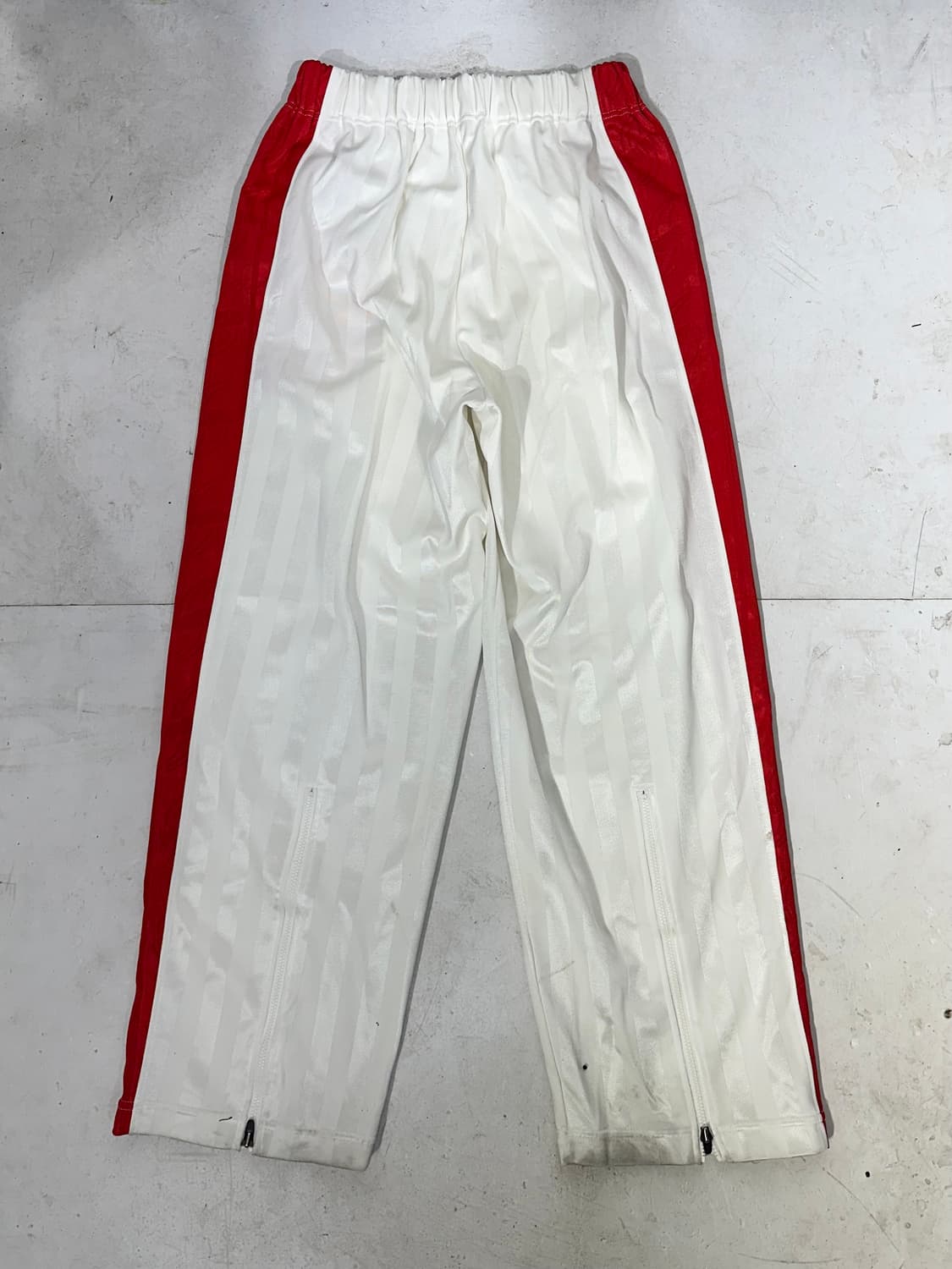 푸마 화이트 와이드 힙합 댄스 바지 추리닝 바지 트레이닝 팬츠 S 상품이미지5