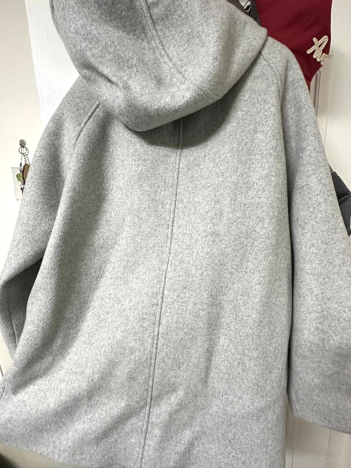 오피쉬 하프 코트 그레이 RICH WOOL HALF COAT, GRAY 상품이미지3