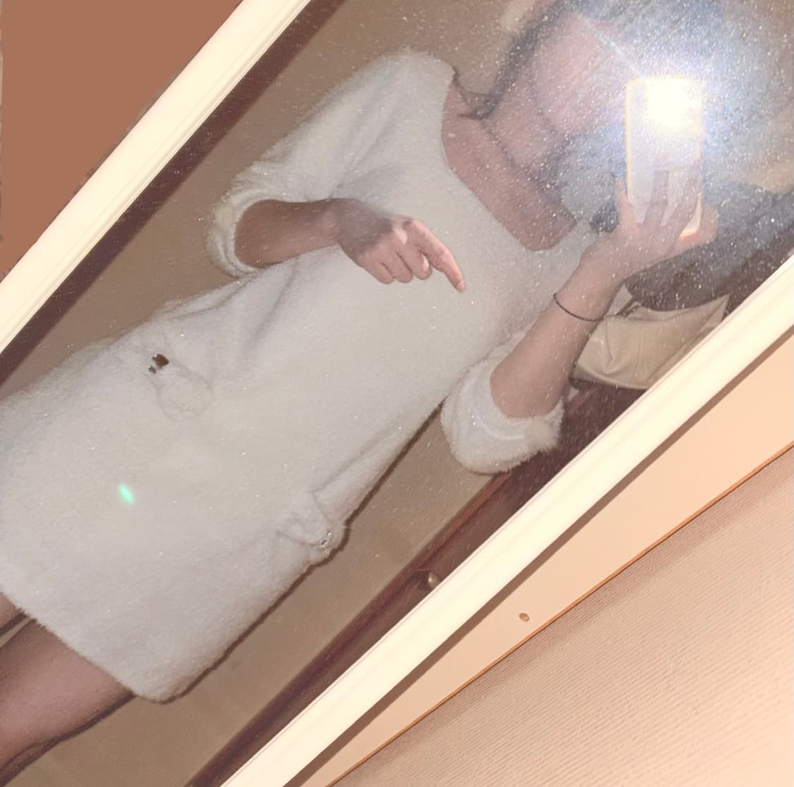 판/교)세실맥비 백리본 폼폼이 원피스) 리즈리사 히메갸루 라떼갸루 stc 상품이미지4