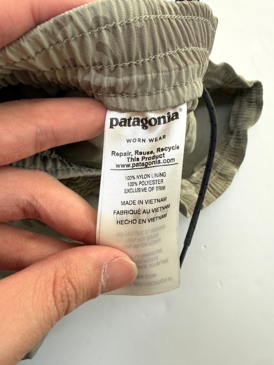 파타고니아 카모 나일론 조거팬츠 상품이미지3