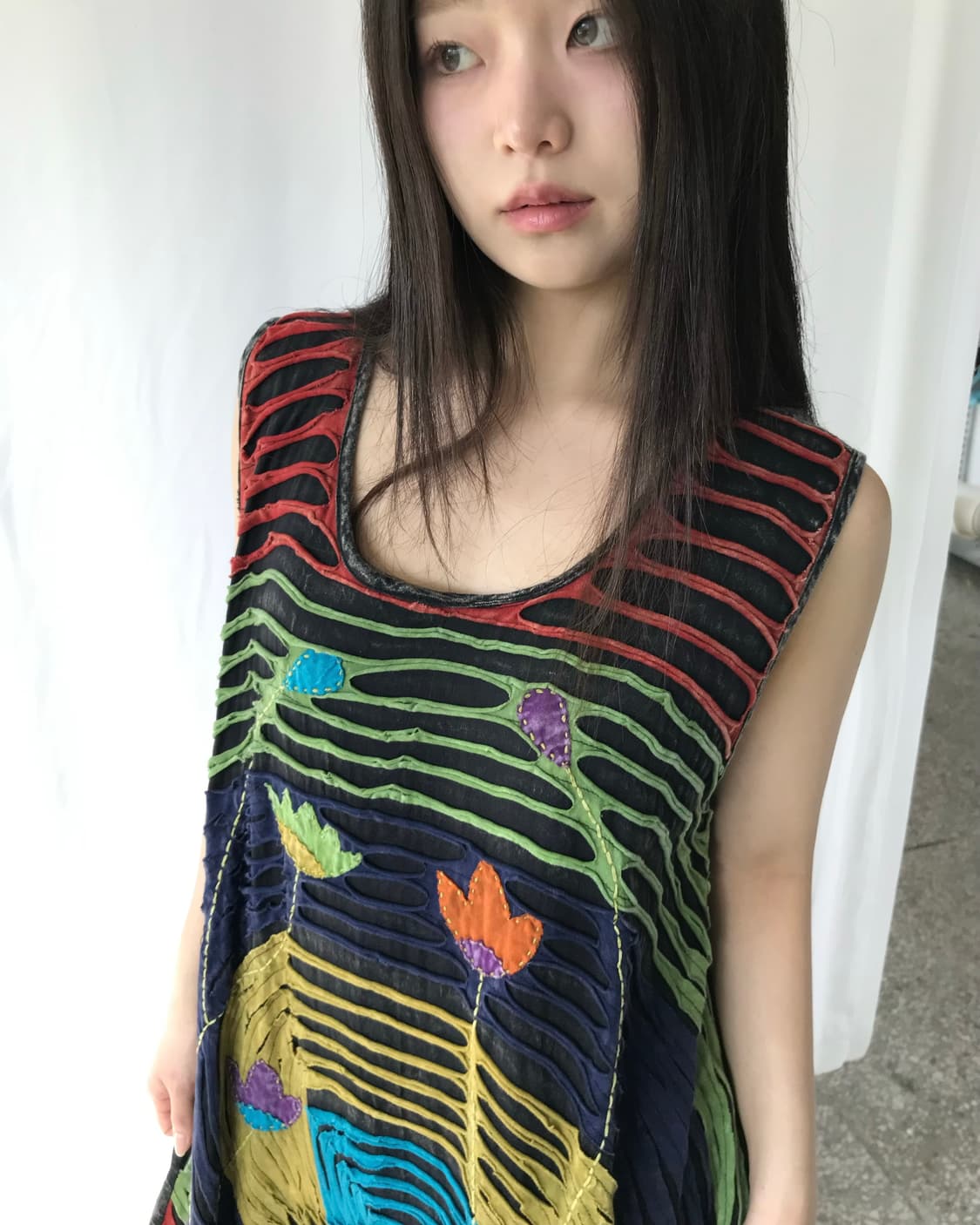 튤립 에스닉 원피스  상품이미지4